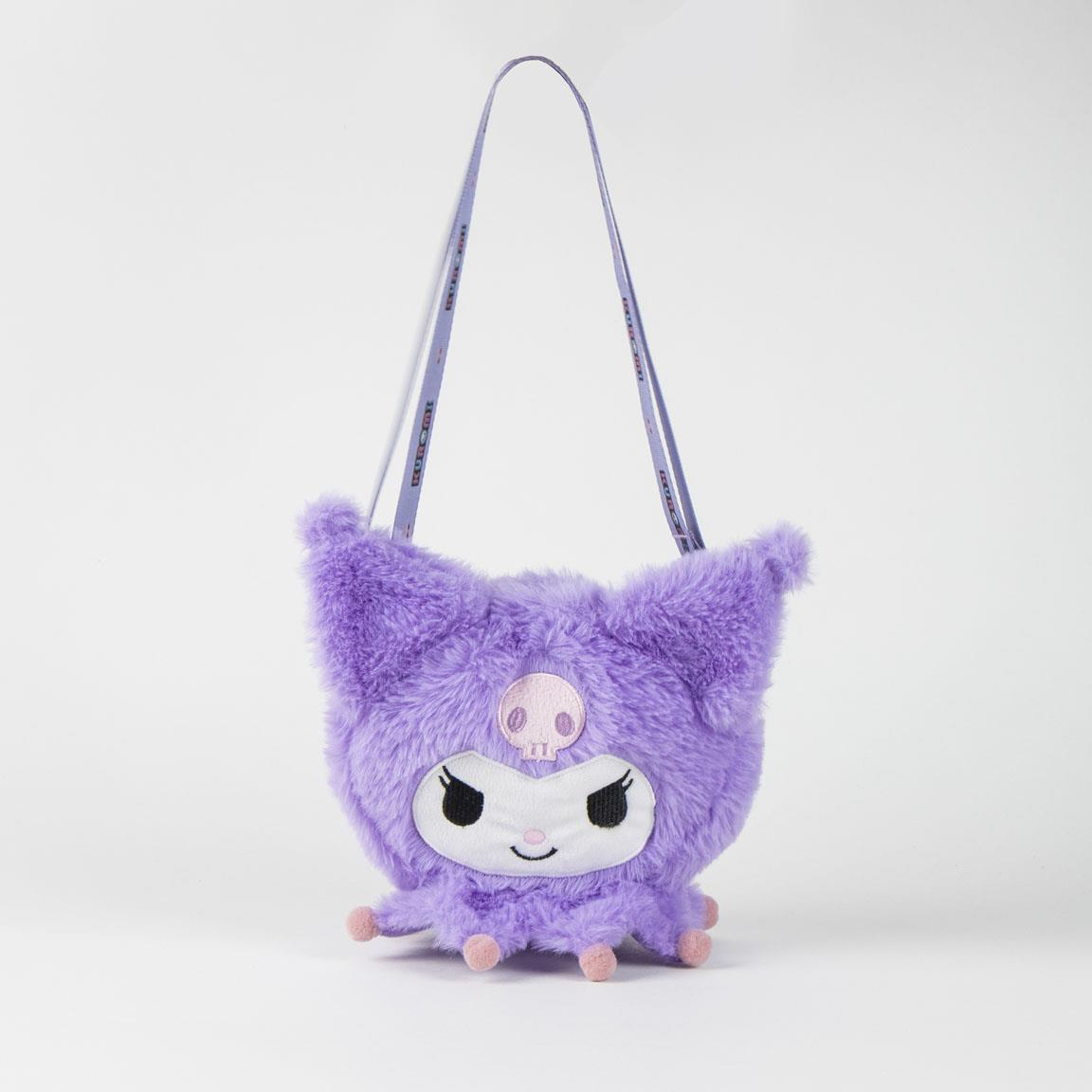 Hello Kitty Kuromi Skuldertaske Lilla (17 x 14 x 4 cm) | Hello Kitty Taske / Pung - Temashop