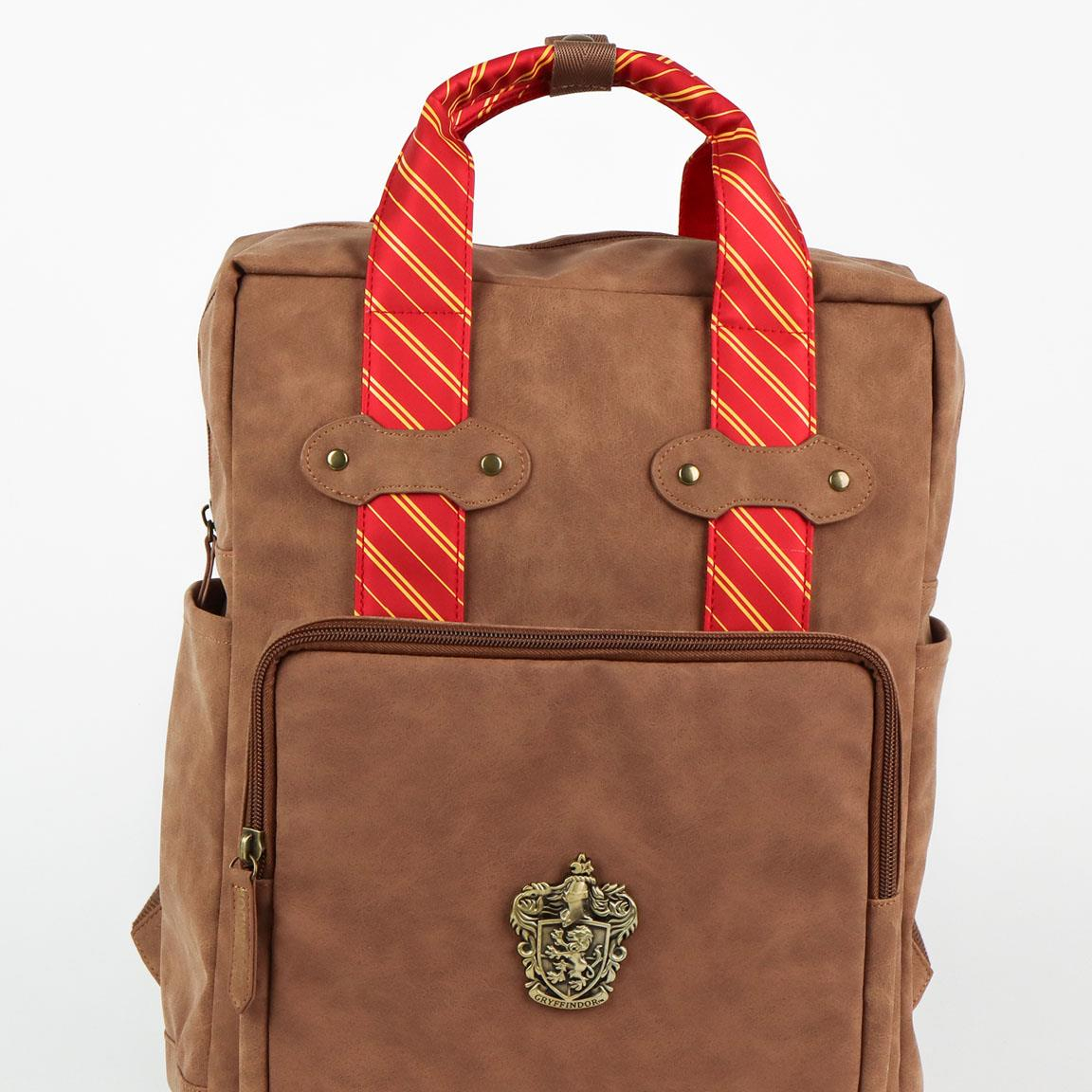 Harry Potter Gryffindor Rygsæk Faux-Læder (35 x 27 x 18 cm) | Harry Potter Taske / Pung - Temashop