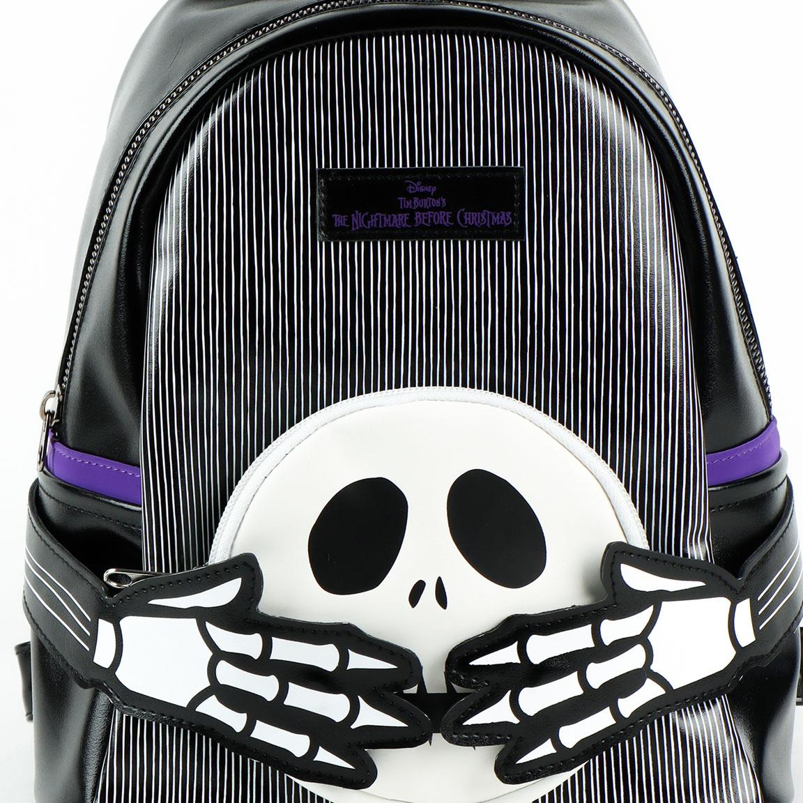 Nightmare Before Christmas Jack Skellington Rygsæk (26,5 x 22,5 x 13 cm) | Nightmare Before Christmas Taske / Pung - Temashop