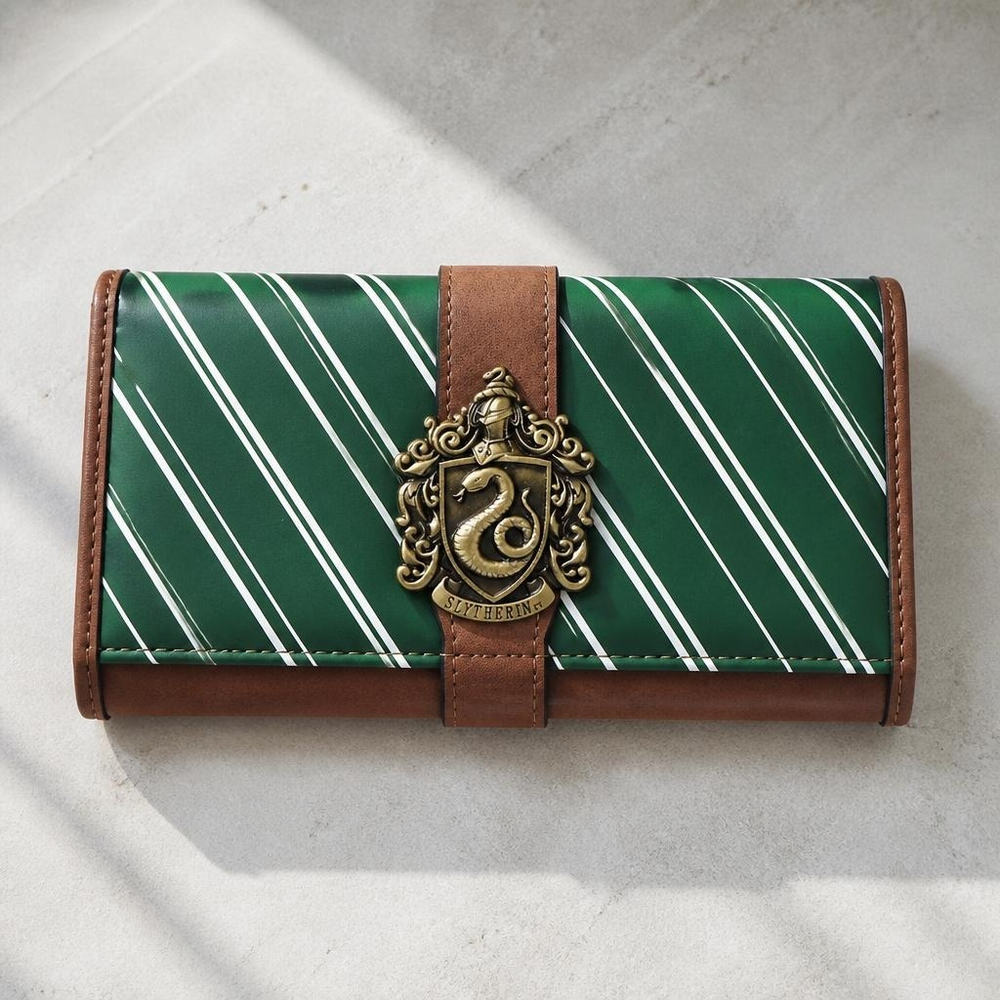 Harry Potter Slytherin Pung (10 x 2,5 x 19 cm) | Harry Potter Taske / Pung - Temashop