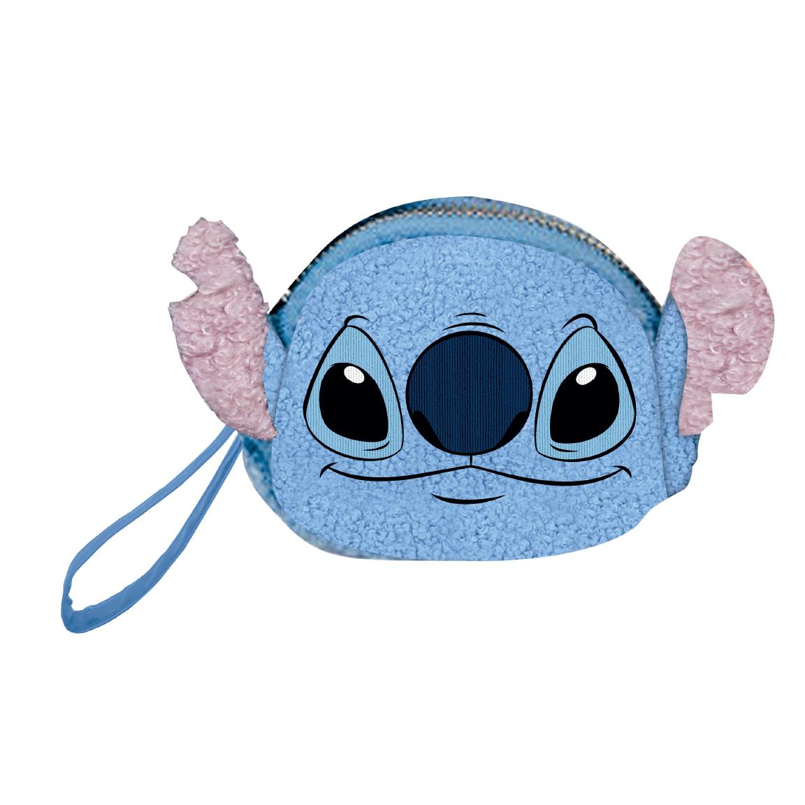 Stitch Fleece Pung Blå (15 x 11 x 5 cm) | Stitch Taske / Pung - Temashop