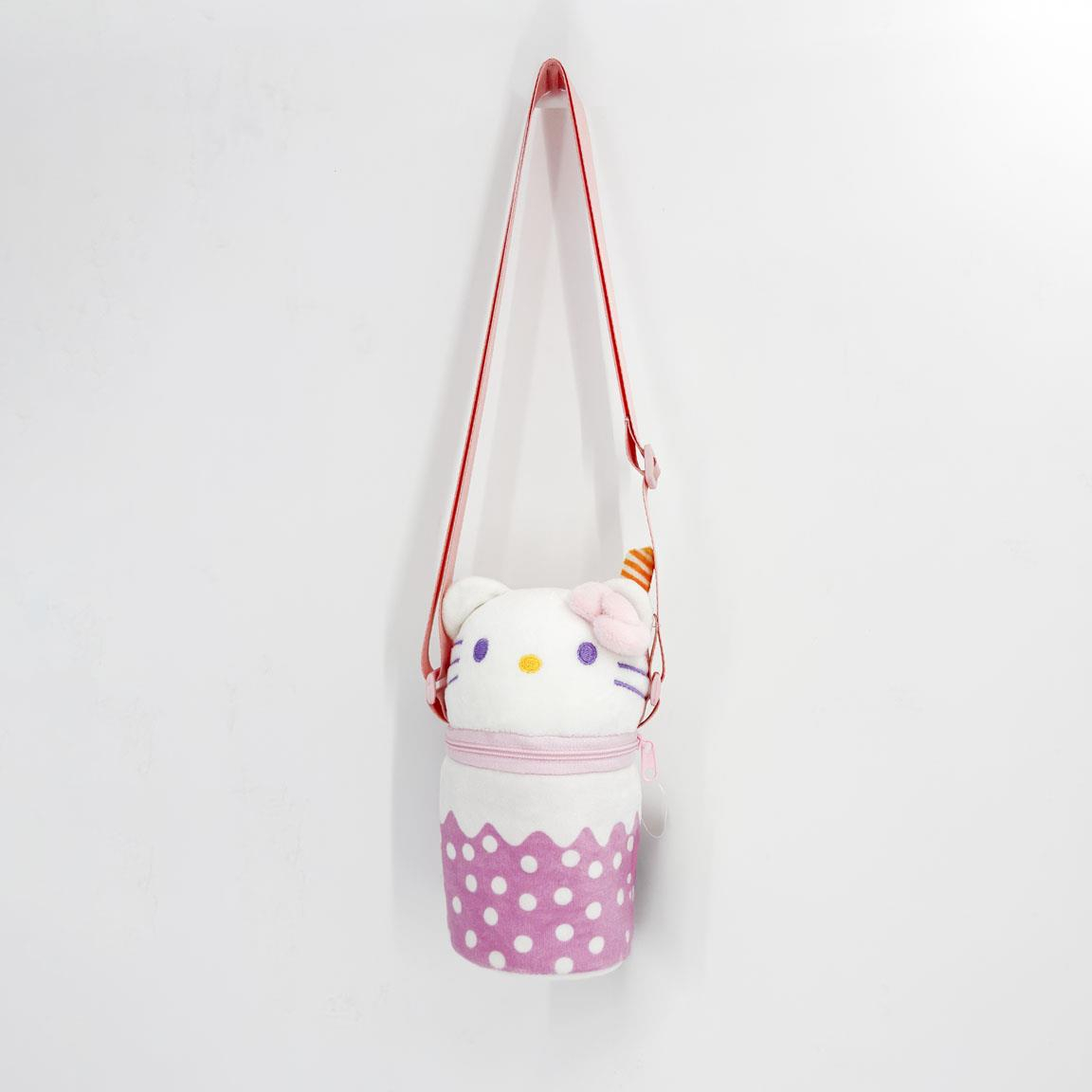 Hello Kitty Skuldertaske Lyserød (8 x 18 x 8 cm) | Hello Kitty Taske / Pung - Temashop