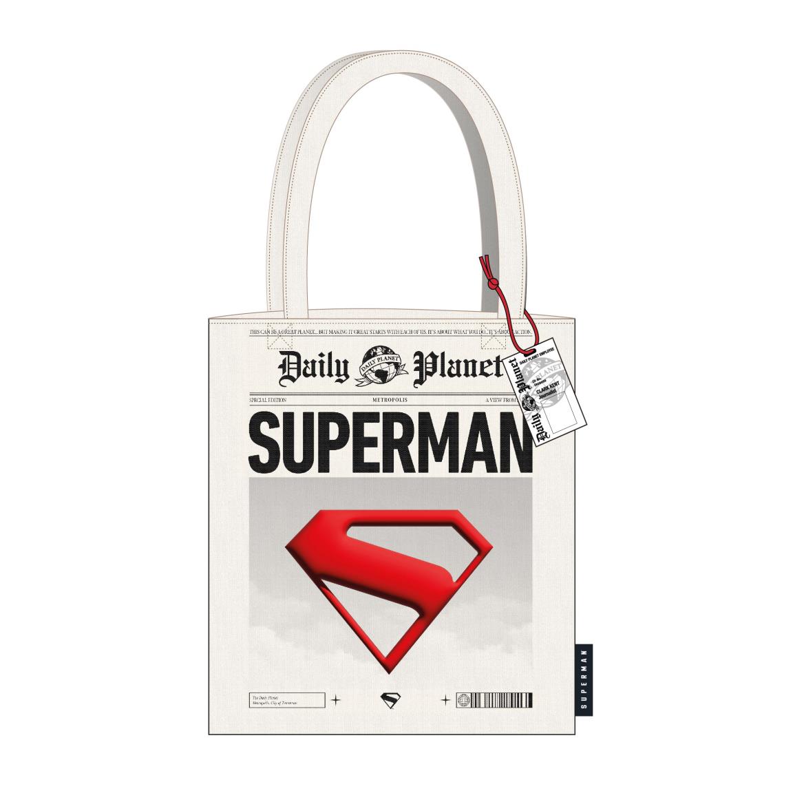 Superman Daily Planet Indkøbsnet (36 x 39 x 0,4 cm) | Superman Taske / Pung - Temashop