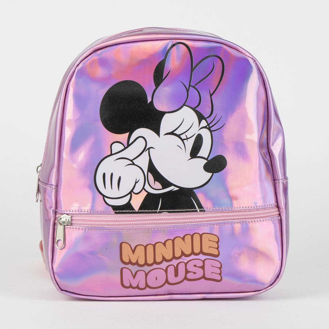 Minnie Mouse Rygsæk Iriserende (23 x 20 x 8 cm) | Minnie Mouse Taske / Pung - Temashop