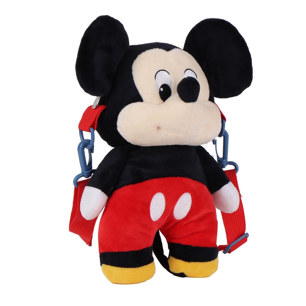 Mickey Mouse Plys Rygsæk (14 x 28 x 11 cm) | Mickey Mouse Taske / Pung - Temashop