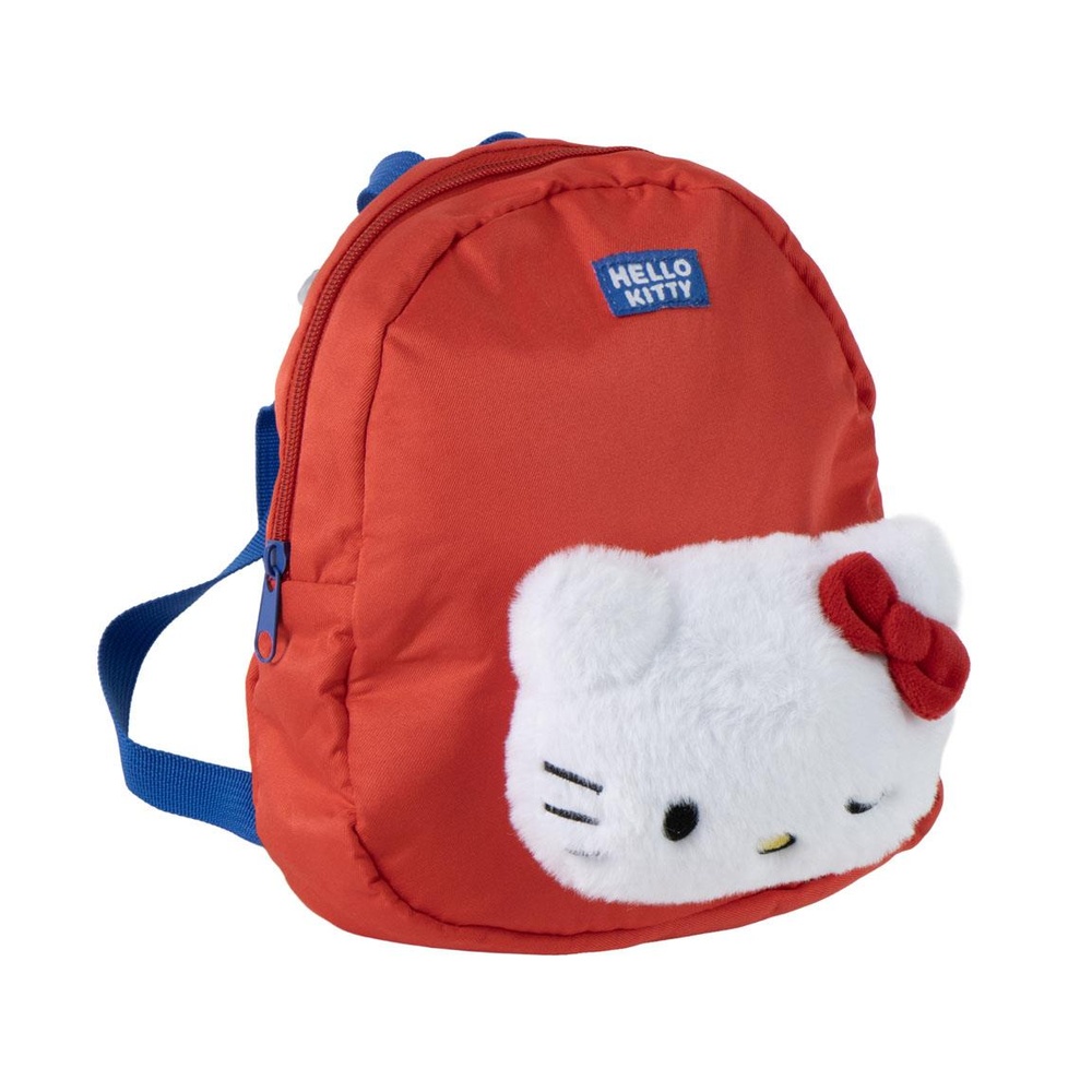 Hello Kitty Plys Børnehave Rygsæk (19 x 20 x 6 cm) | Hello Kitty Taske / Pung - Temashop