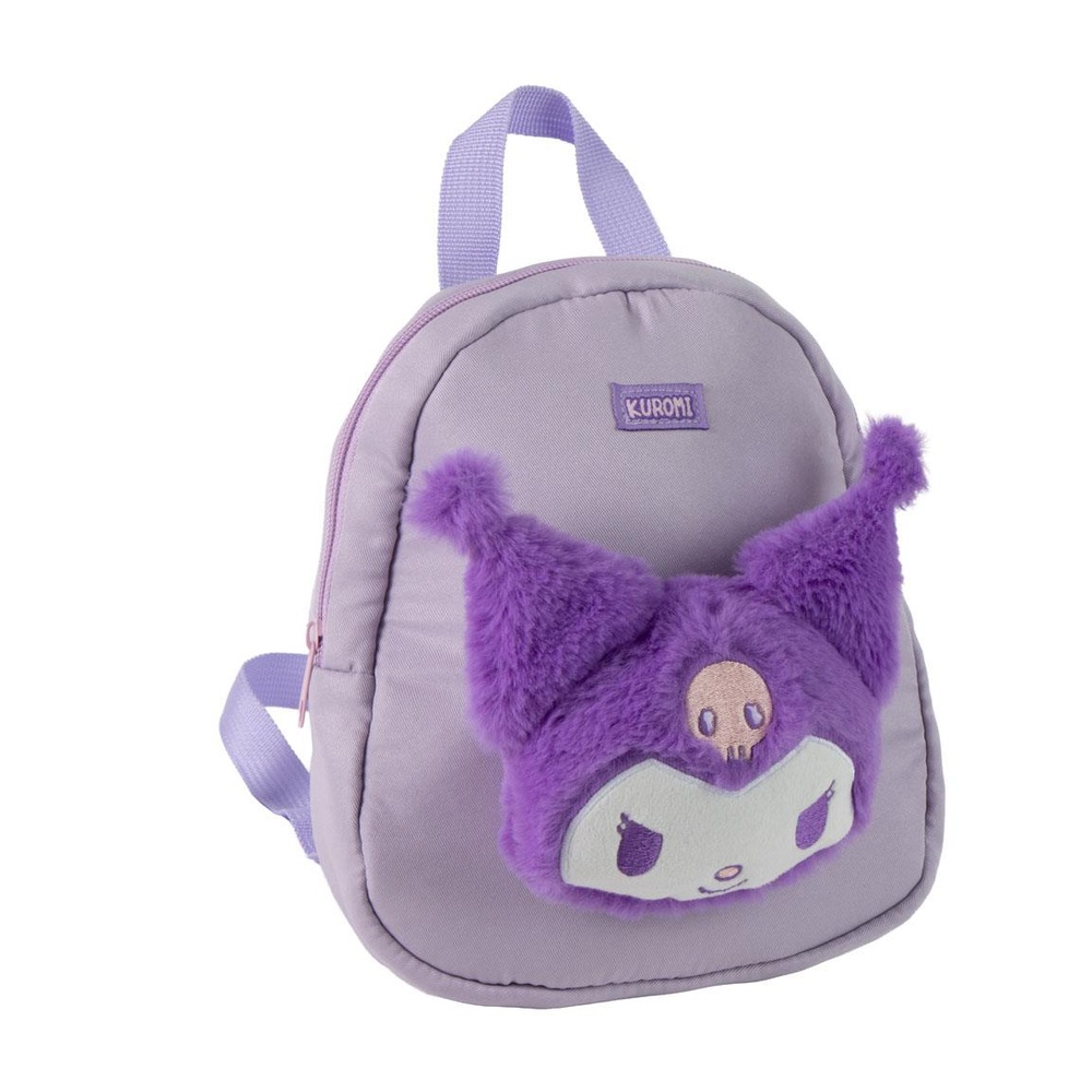 Hello Kitty Kuromi Plys Børnehave Rygsæk (19 x 20 x 6 cm) | Hello Kitty Taske / Pung - Temashop