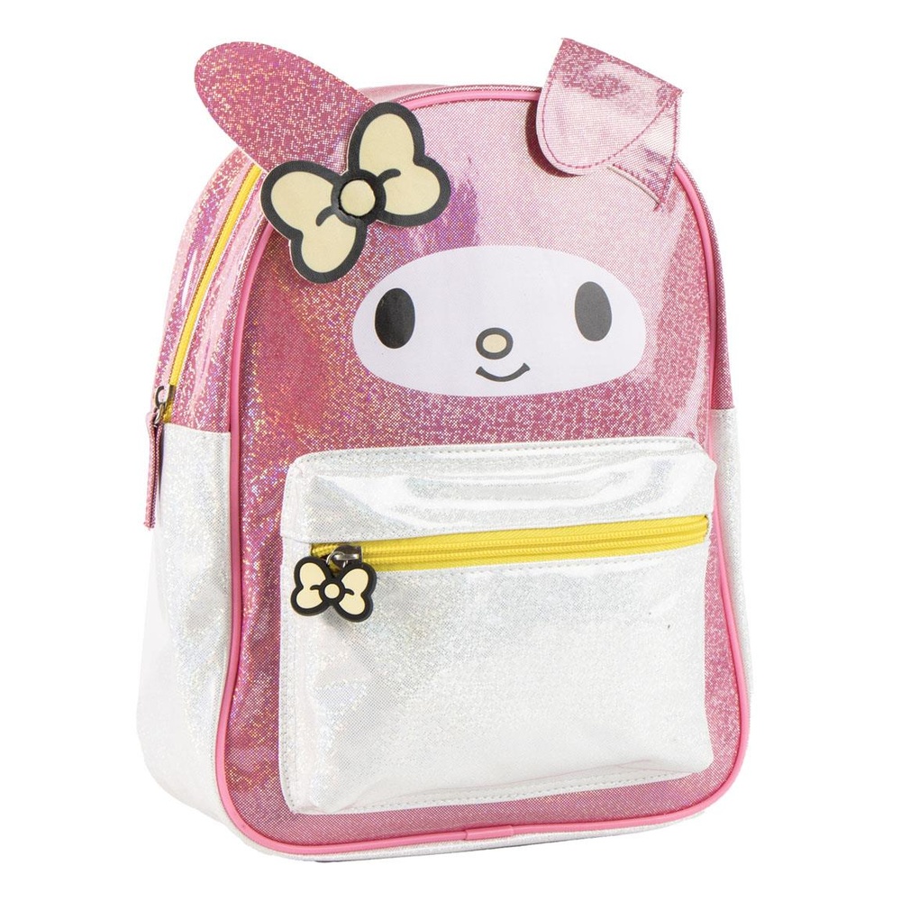 Hello Kitty Glitter Rygsæk (25 x 30 x 12 cm) | Hello Kitty Taske / Pung - Temashop