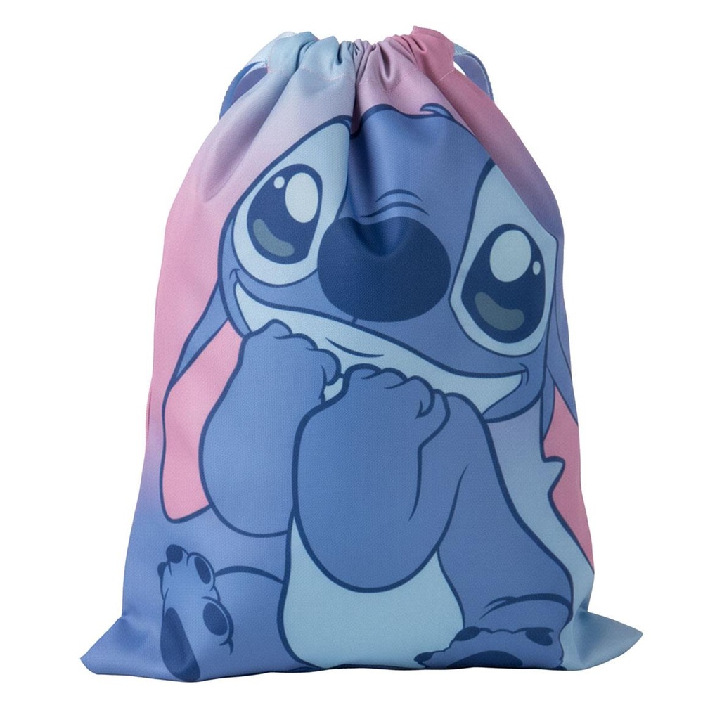 Stitch Pocket School Gymnastikpose (27 x 33 x 1 cm) | Stitch Taske / Pung - Temashop