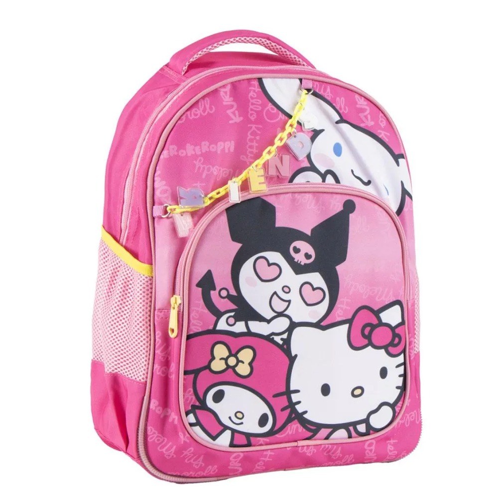 Hello Kitty & Friends Rygsæk (32 x 42 x 15 cm) | Hello Kitty Taske / Pung - Temashop