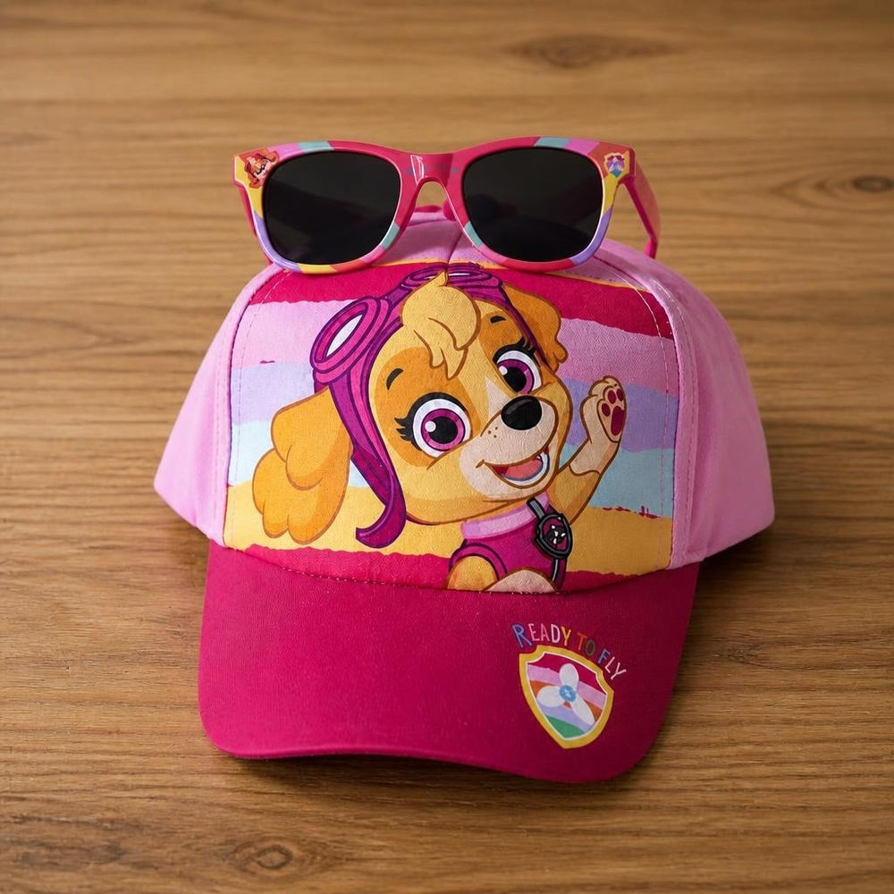 Paw Patrol Skye Kasket & Solbriller | Paw Patrol Tilbehørskit - Temashop