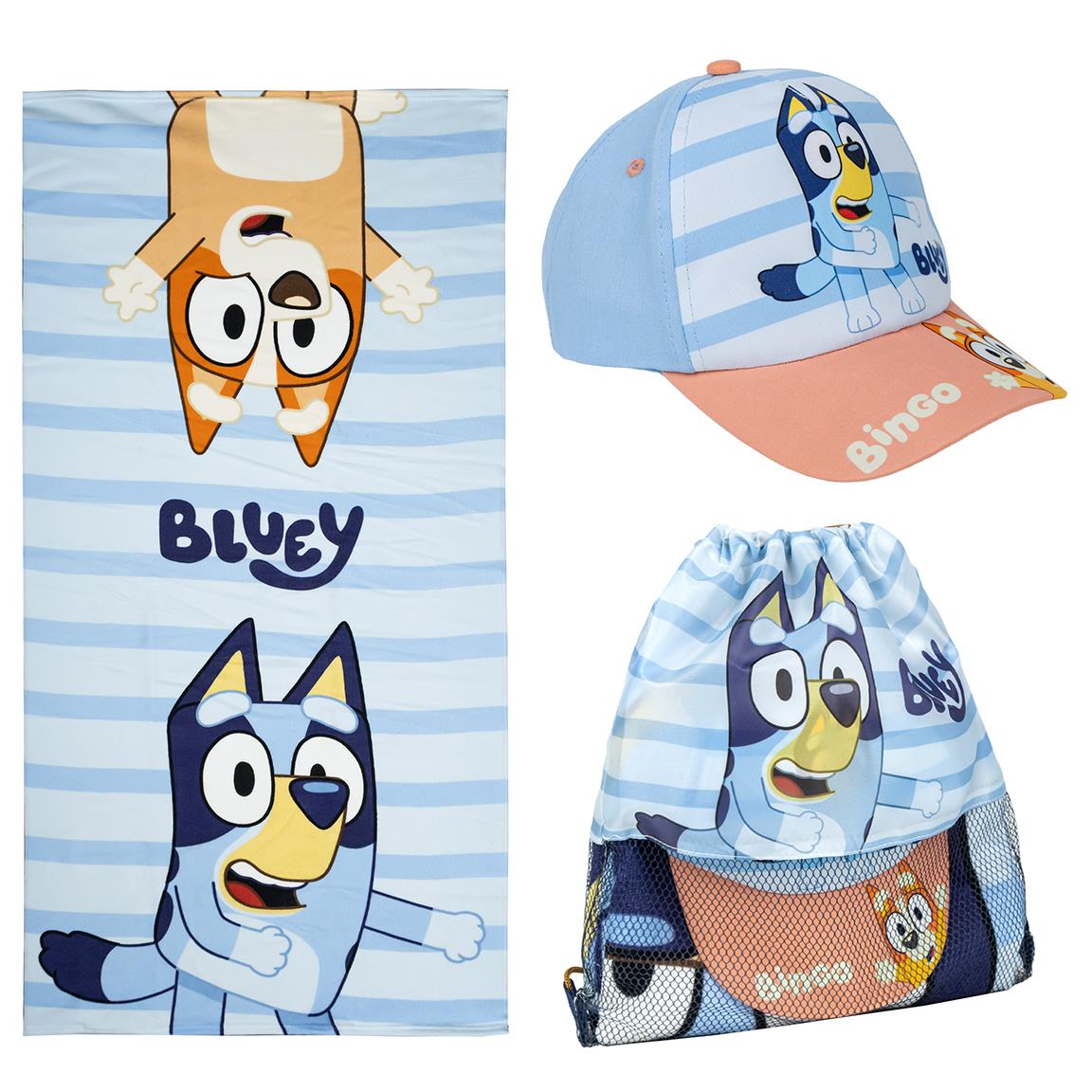 Bluey Strandkit Blå (27 x 33 x 7 cm) | Bluey Tilbehørskit - Temashop