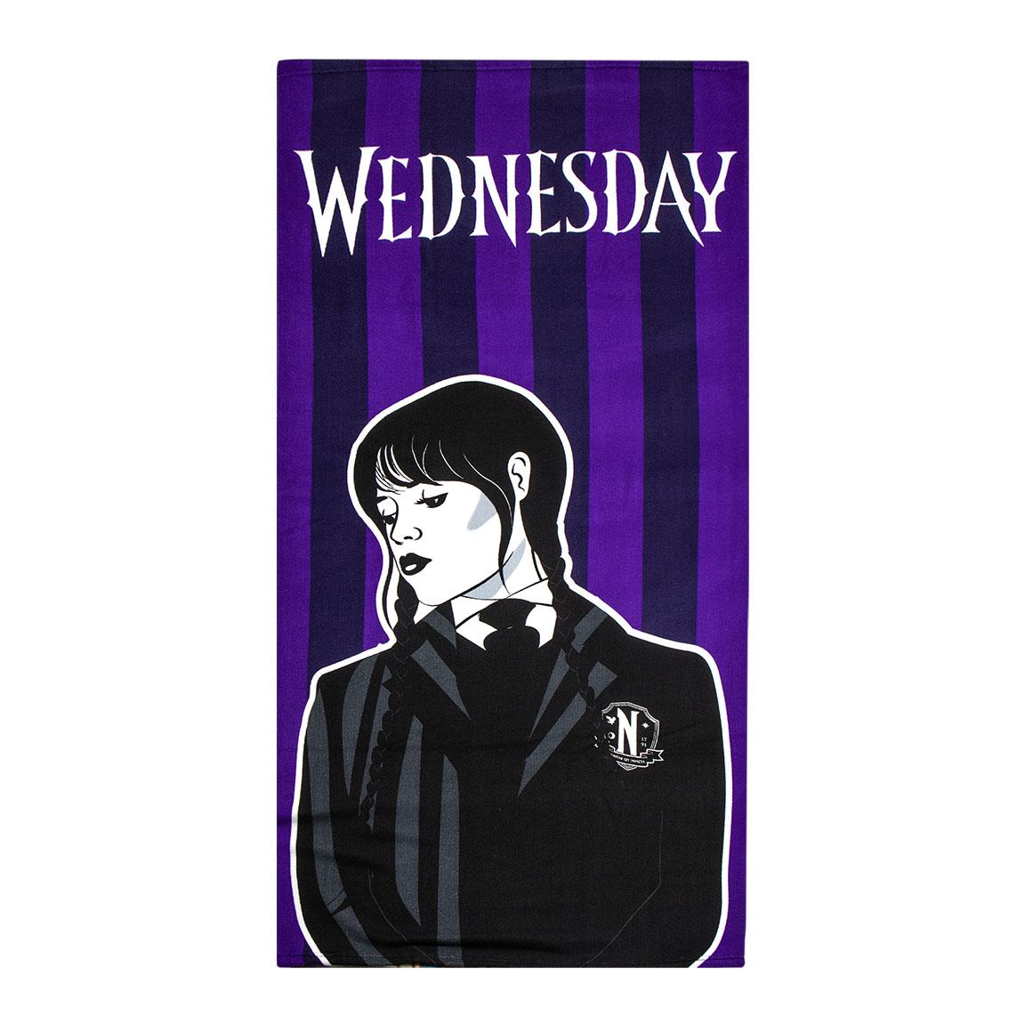 WednesdayÂ® Stribet Håndklæde Lilla