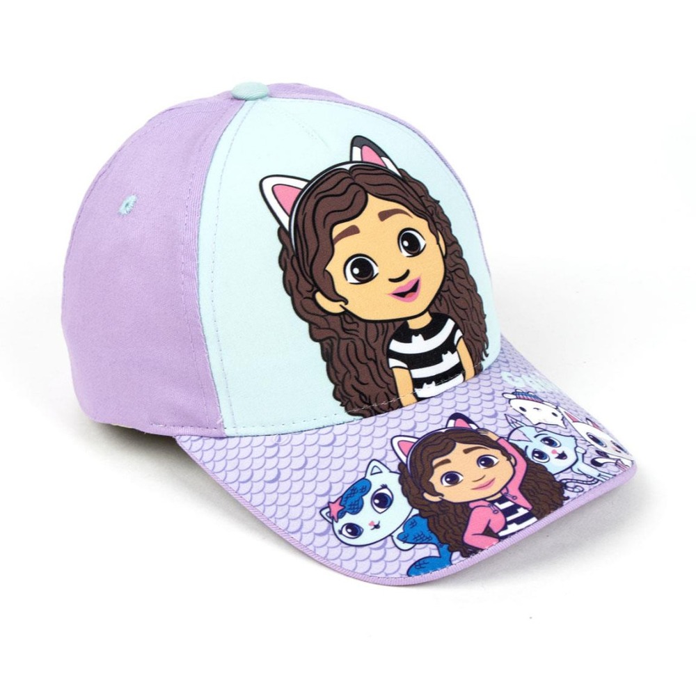 Gabby's Dollhouse Kasket Lilla (53 cm) | Gabbys Dollhouse Hat / Hue / Hjelm - Temashop