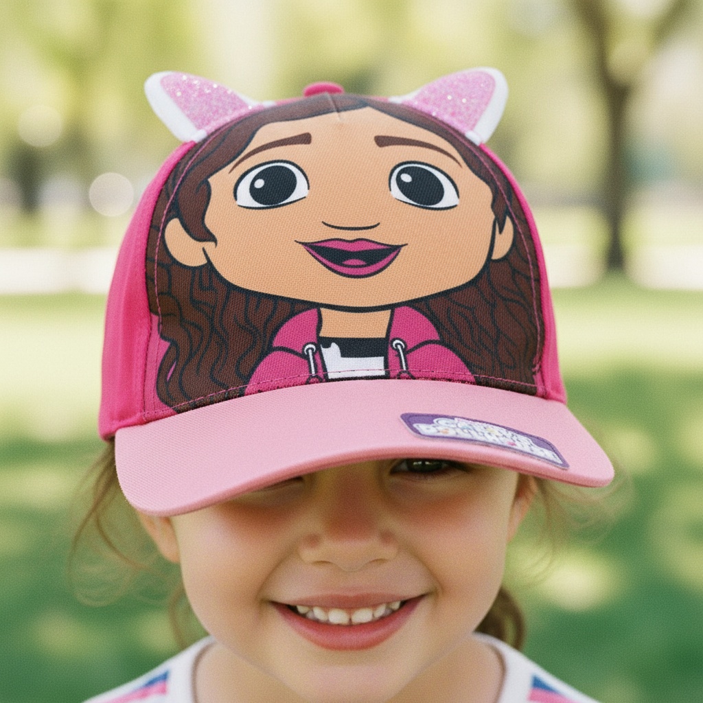 Gabbys Dukkehus Kasket Pink (53 cm) | Gabbys Dollhouse Hat / Hue / Hjelm - Temashop