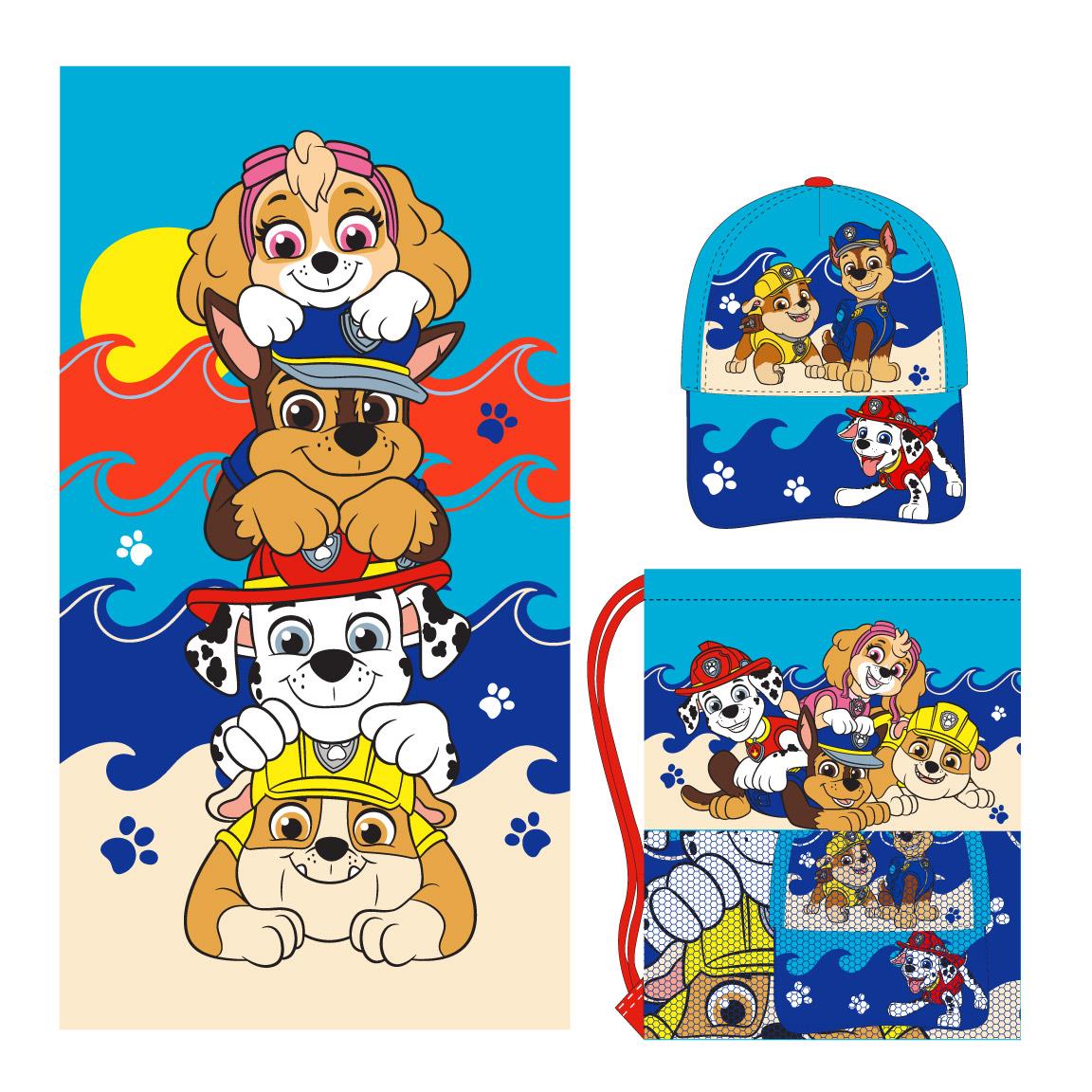 Paw Patrol Strandkit (27 x 33 x 7 cm) | Paw Patrol Tilbehørskit - Temashop