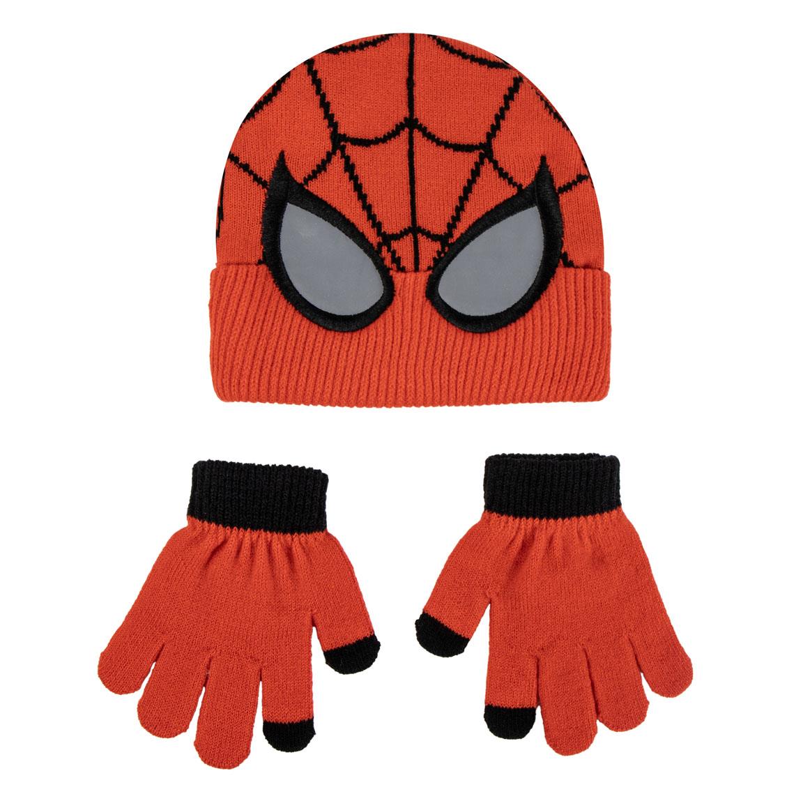 Spider-Man Hue & Handsker Rød (20 x 2 x 19 cm) | Spider-Man Tilbehørskit - Temashop