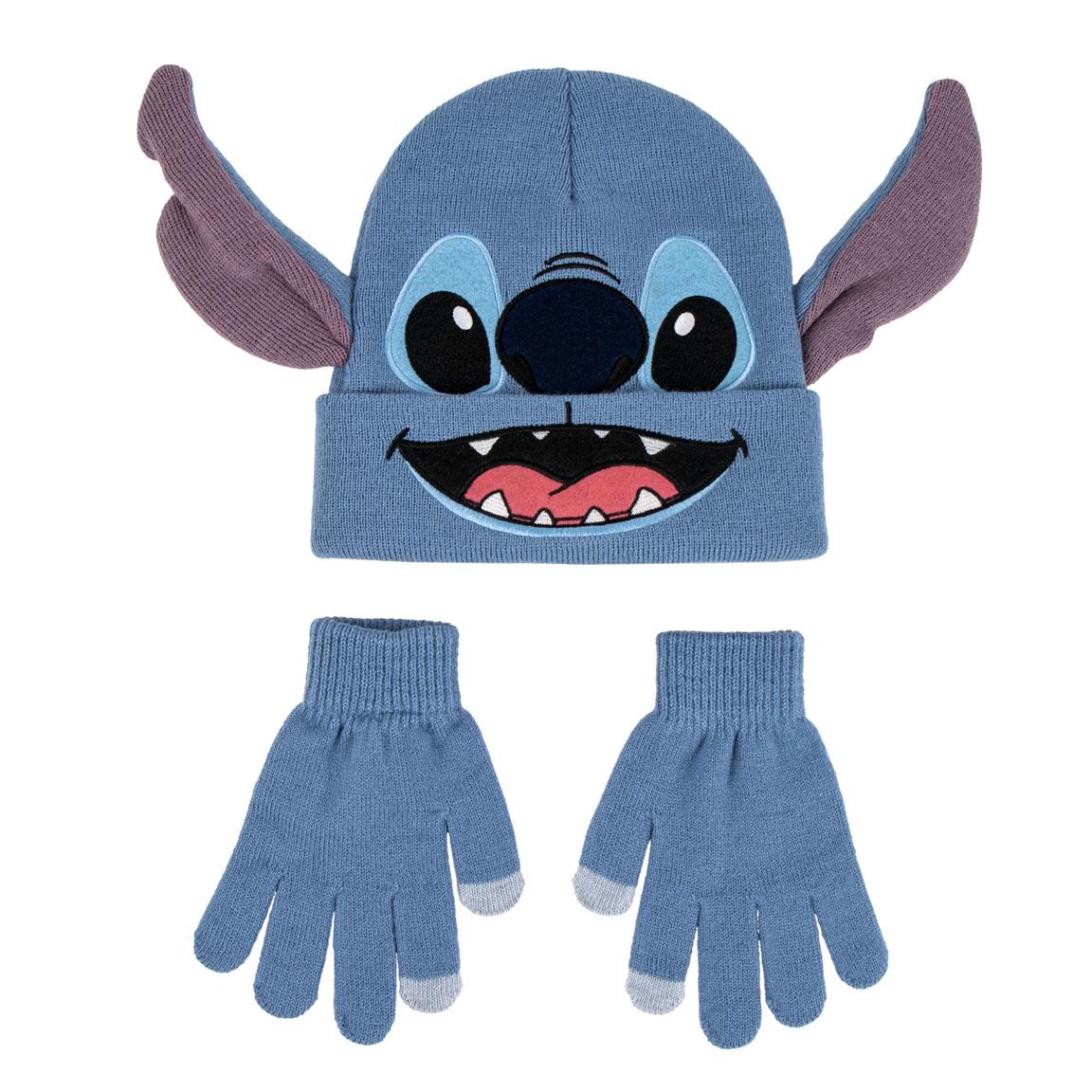 Stitch Hue & Handsker Blå (22 x 2 x 21 cm) | Stitch Tilbehørskit - Temashop