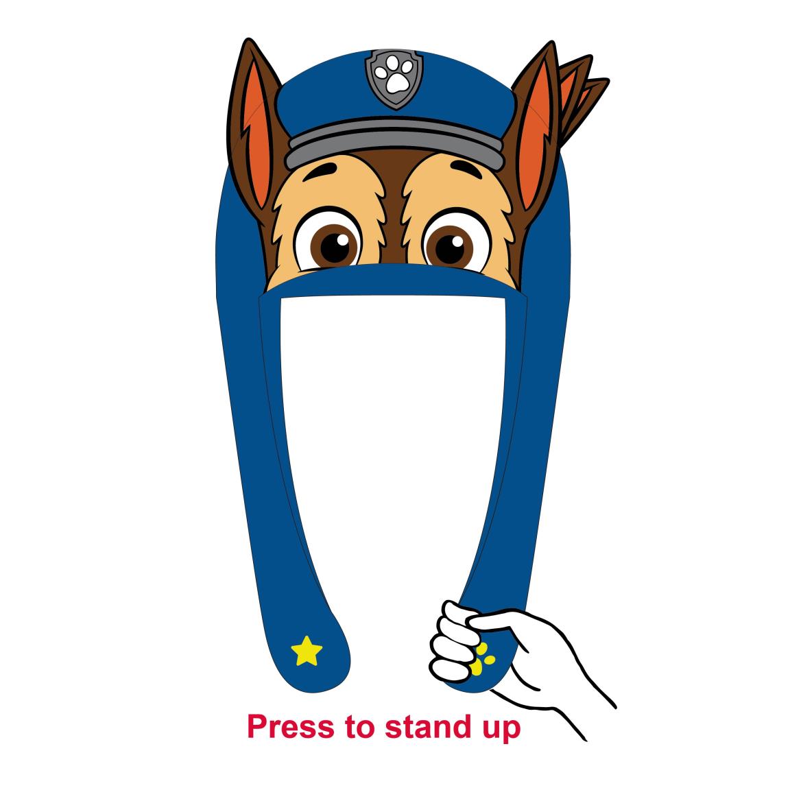 Paw Patrol Chase Hue Blå (20 x 2 x 55 cm) | Paw Patrol Hat / Hue / Hjelm - Temashop