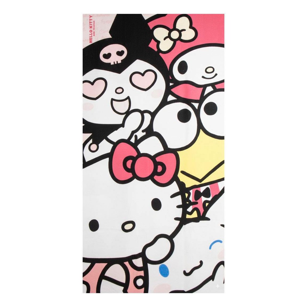 Hello Kitty & Friends Håndklæde (70 x 140 cm) | Hello Kitty Håndklæder - Temashop