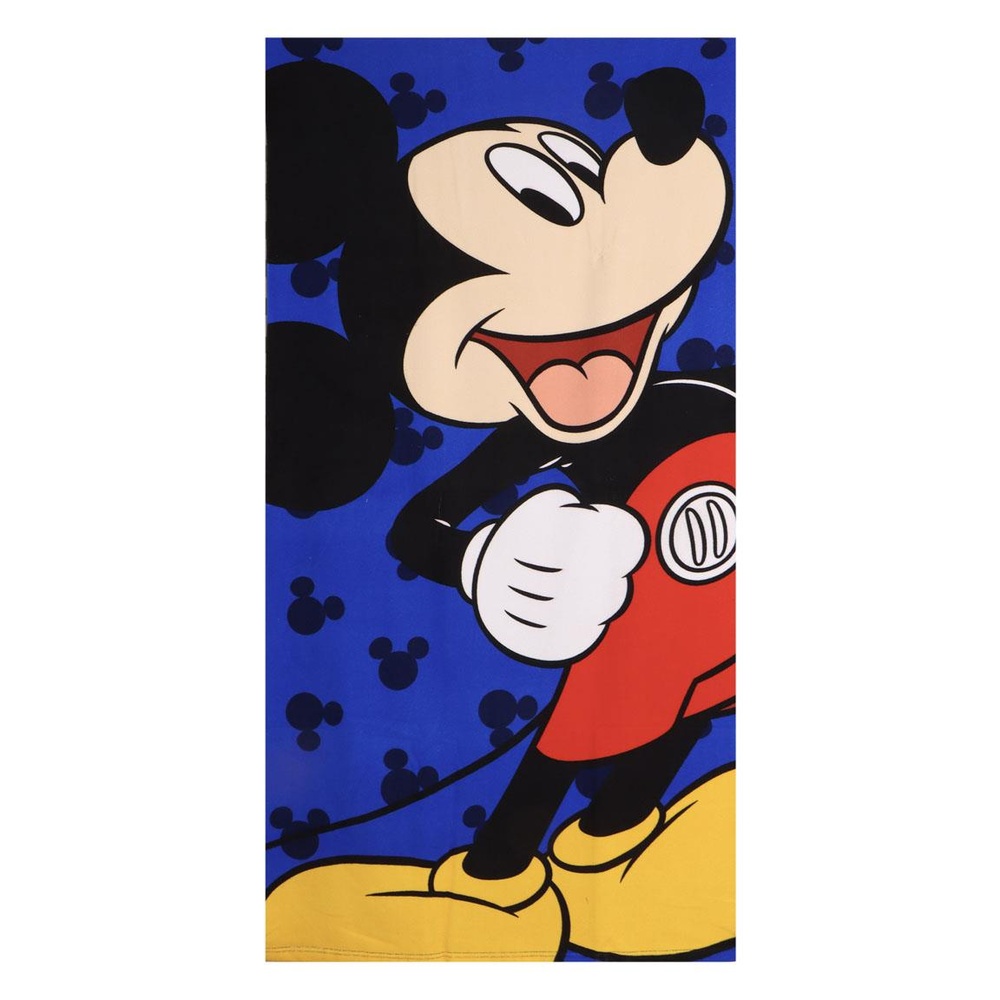 Mickey Mouse Strandhåndklæde (70 x 140 x 1 cm) | Mickey Mouse Håndklæder - Temashop