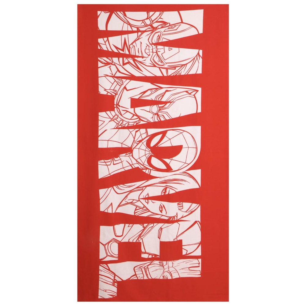 Marvel Logo Strandhåndklæde (90 x 180 x 1 cm) | Marvel Håndklæder - Temashop