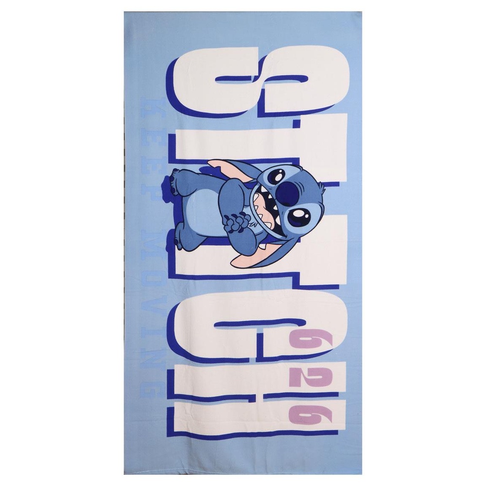 Lilo & Stitch Stitch 626 Strandhåndklæde (90 x 180 x 1 cm) | Stitch Håndklæder - Temashop