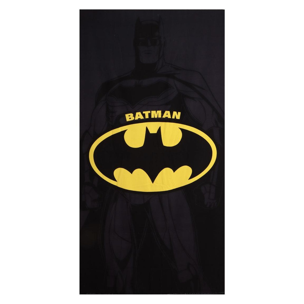 Batman Logo Strandhåndklæde (90 x 180 x 1 cm) | Batman Håndklæder - Temashop