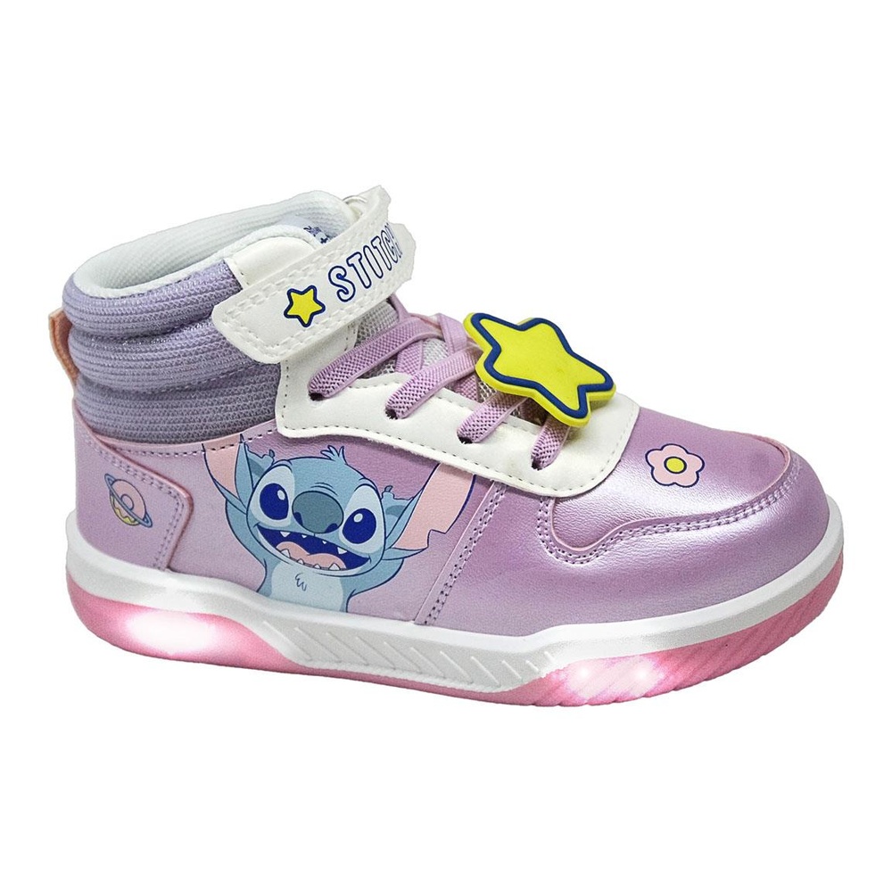 Stitch Basketball Sneakers Med Lys | Stitch Sko / Covers - Temashop