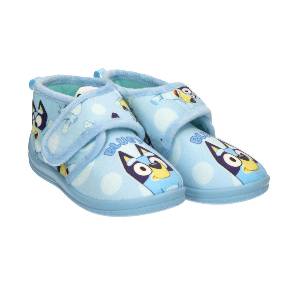 Bluey Prikkede Hjemmestøvler | Bluey Sko / Covers - Temashop