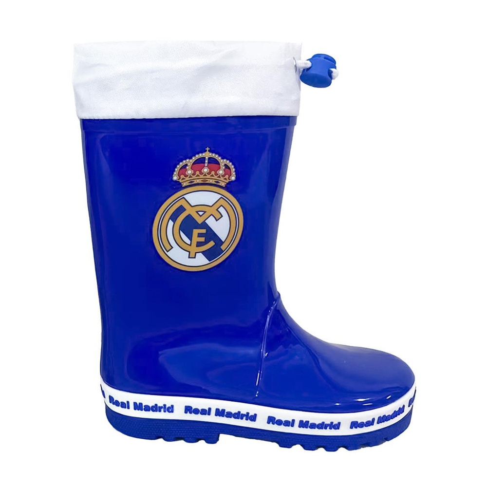 Real Madrid Logo Gummistøvler | Fodbold Sko / Covers - Temashop