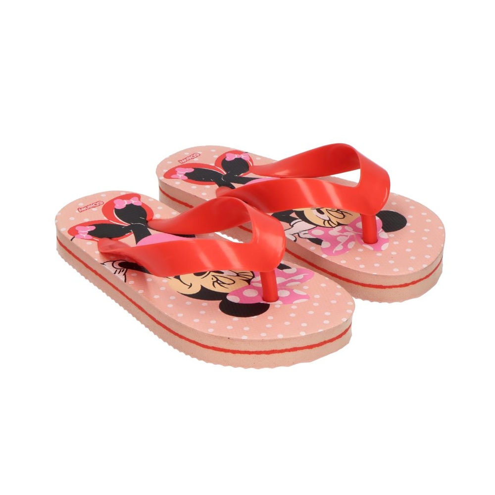 Minnie Mouse Prikkede Klipklapper | Minnie Mouse Sko / Covers - Temashop