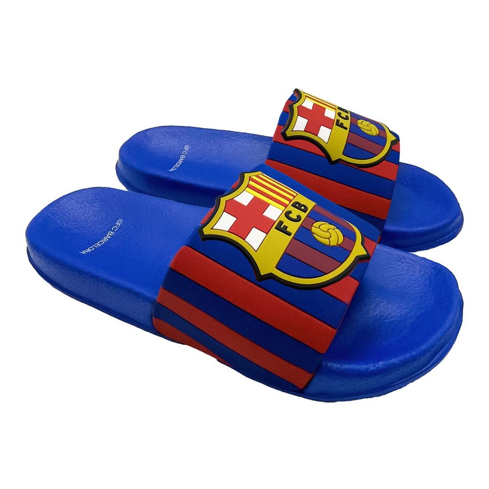 FC Barcelona Logo Badesandaler | Fodbold Sko / Covers - Temashop