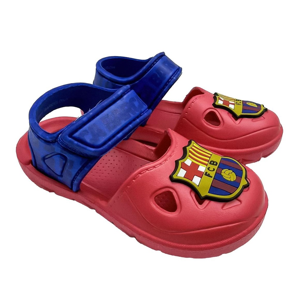 FC Barcelona Logo Badesandaler | Fodbold Sko / Covers - Temashop
