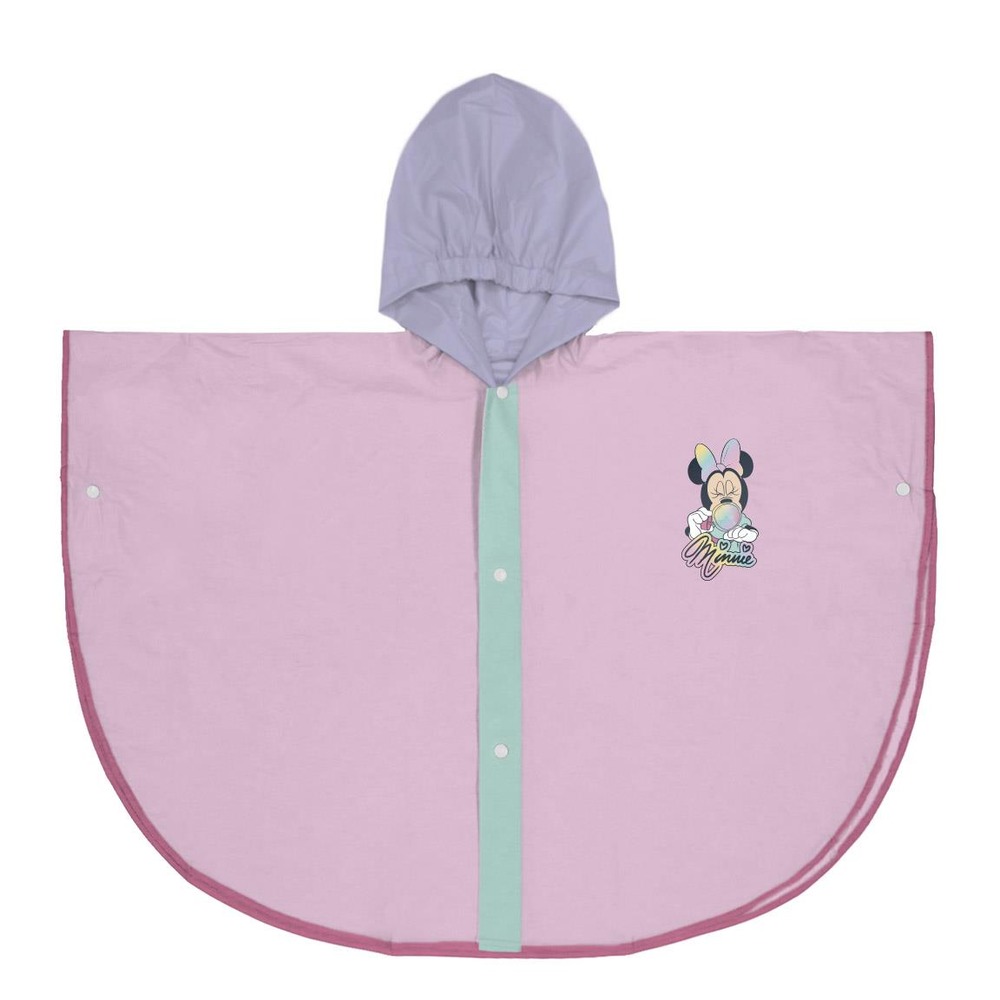 Minnie Mouse Regnponcho Lyserød | Minnie Mouse Praktisk Til Hjemmet - Temashop