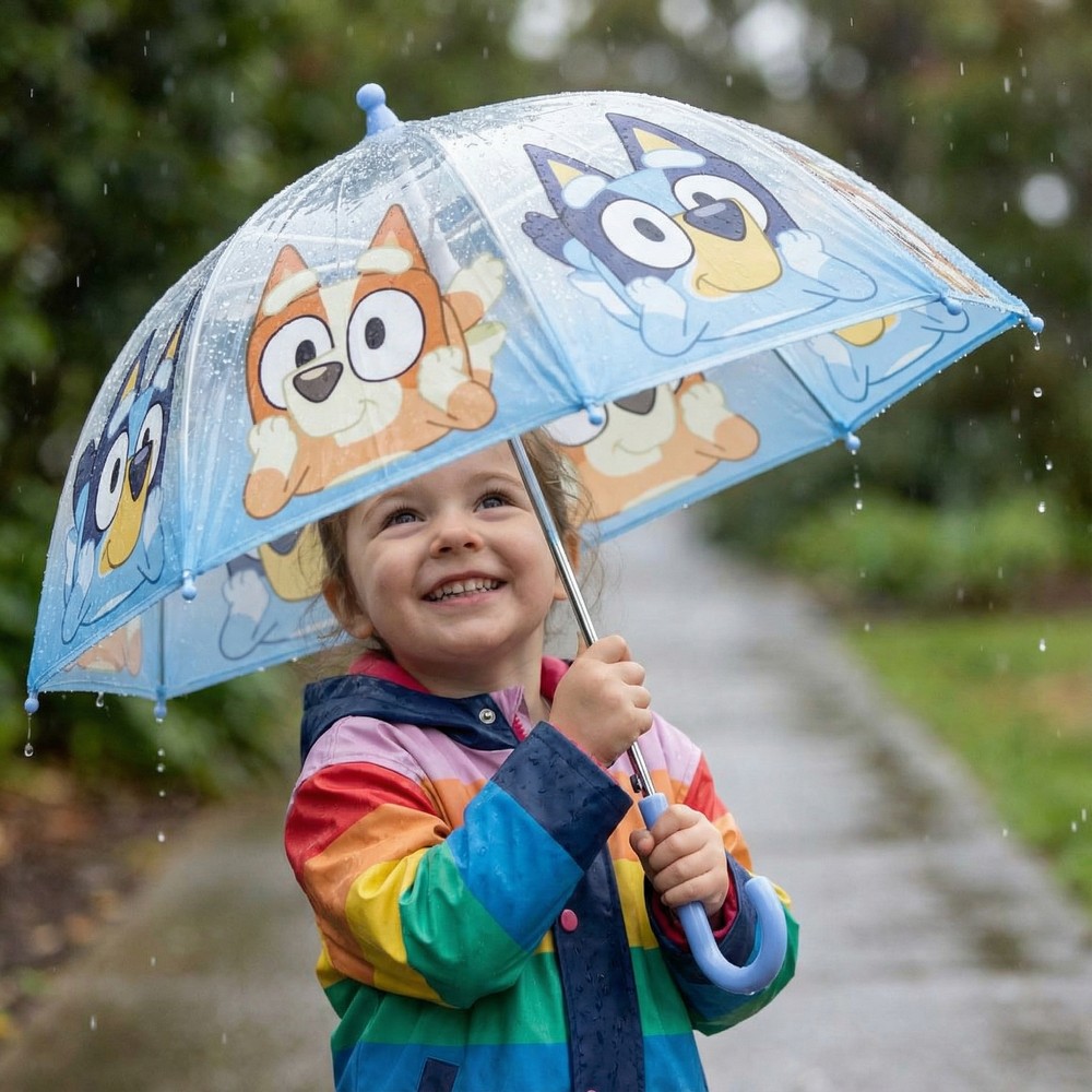 Bluey & Bingo Paraply (45 cm) | Bluey Paraply - Temashop