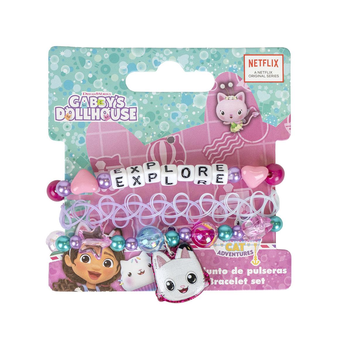 Gabbys Dukkehus Armbåndssæt Multifarvet (8,9 x 8,9 x 1 cm) | Gabbys Dollhouse Smykkesæt - Temashop