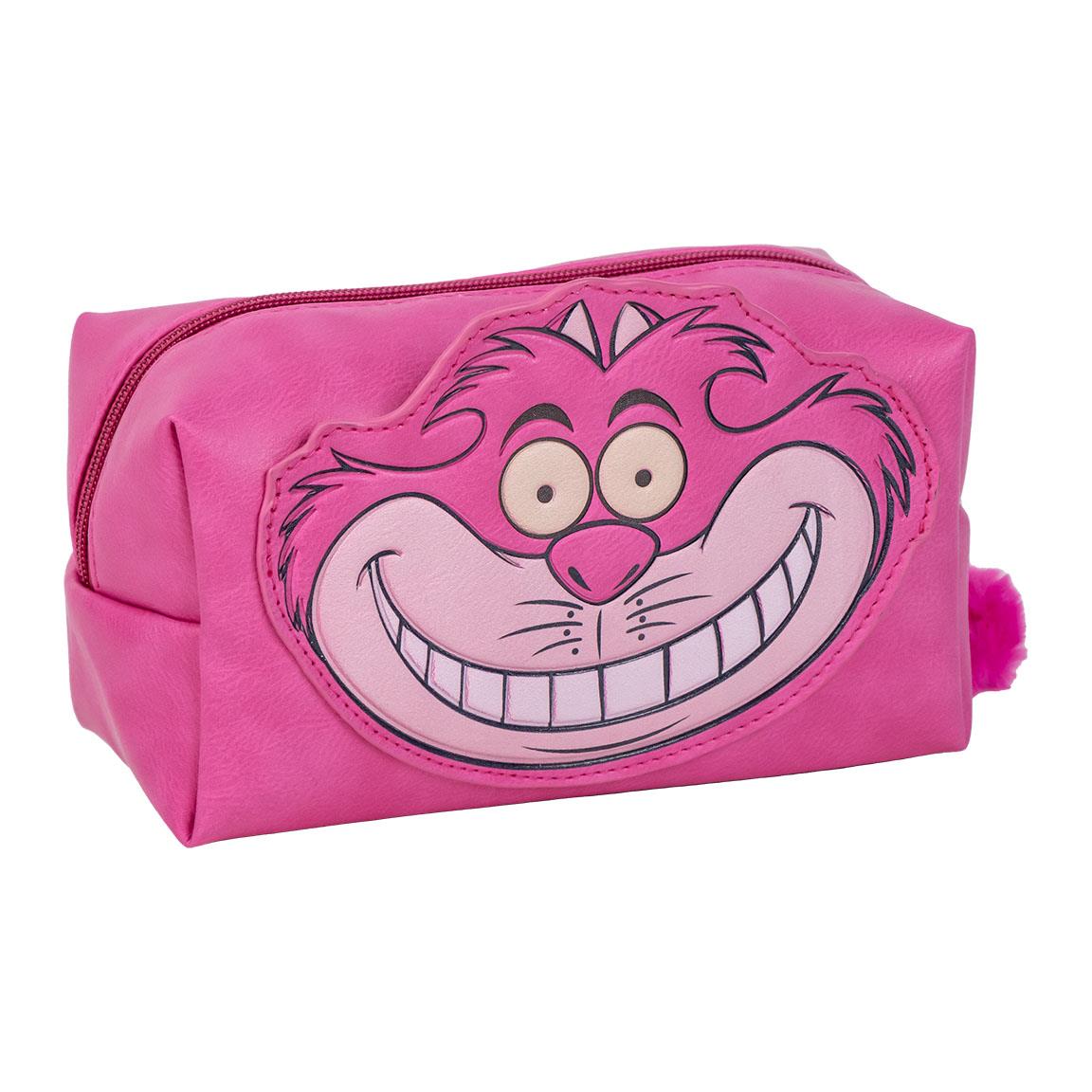 Alice I Eventyrland Cheshire Kat Toilettaske Pink (23 x 13 x 9 cm) | Alice i Eventyrland Toilettasker & Tilbehør - Temashop