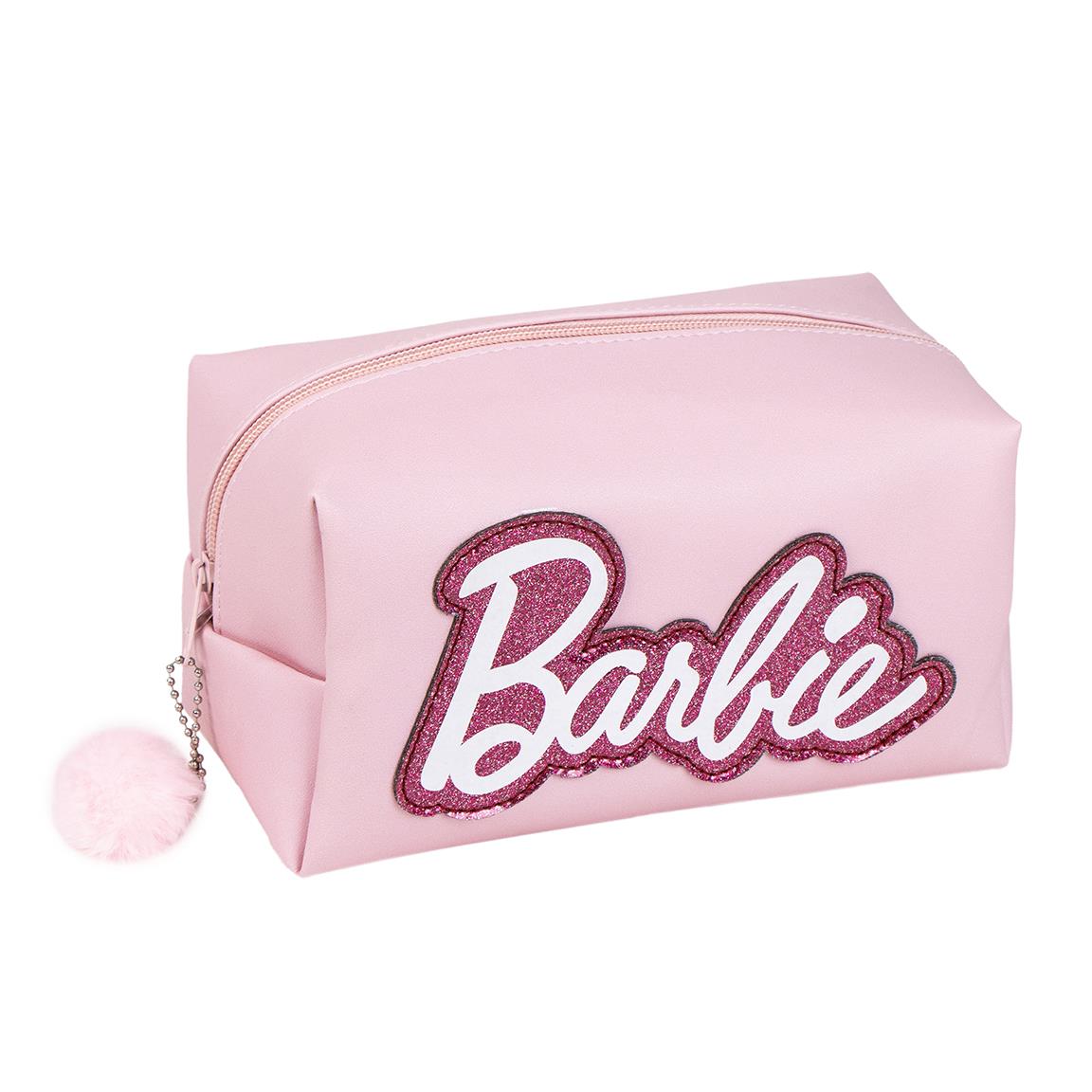 Barbie Toilettaske Lyserød (23 x 13 x 9 cm) | Barbie Toilettasker & Tilbehør - Temashop
