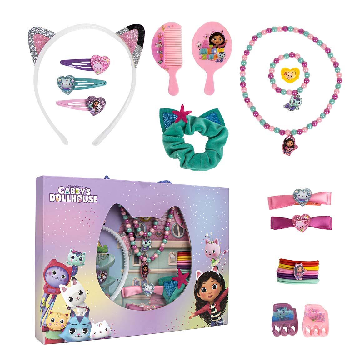Gabbys Dukkehus Hårtilbehørskit (25 x 4 x 34 cm) | Gabbys Dollhouse Tilbehørskit - Temashop