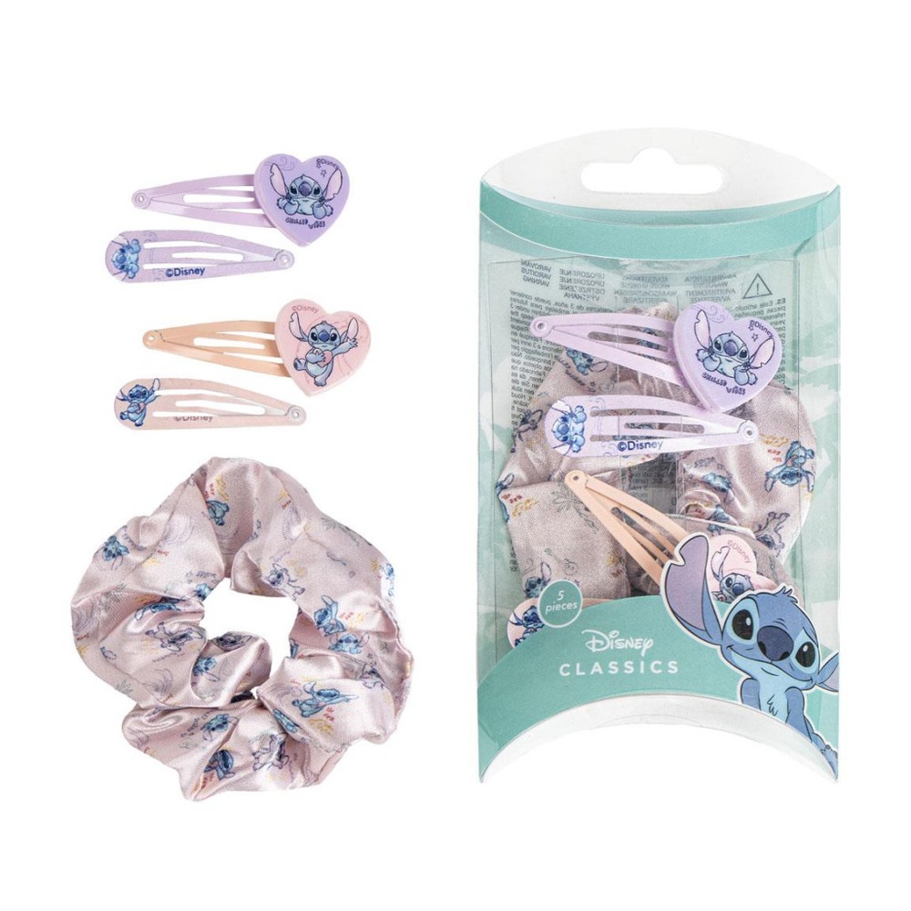 Stitch Hårtilbehør Sæt | Stitch Hårclips - Temashop