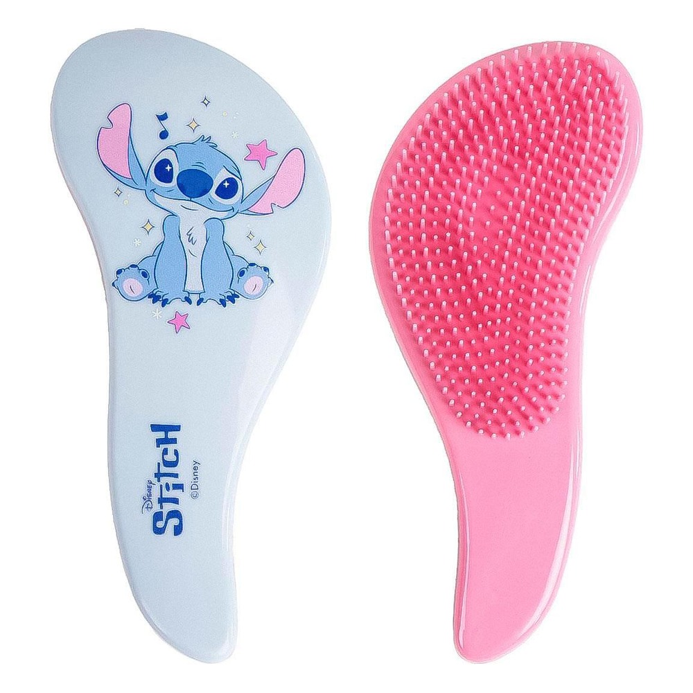 Stitch Hårbørste Lyseblå/Pink (10 x 21 x 4 cm) | Stitch Børste - Temashop