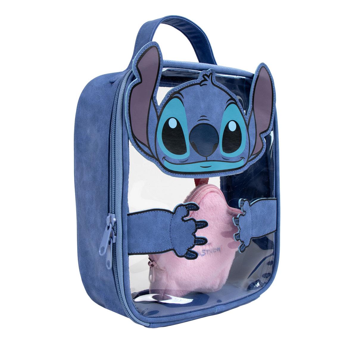 Stitch Gennemsigtig Toilettaske (16 x 21 x 6 cm) | Stitch Toilettasker & Tilbehør - Temashop