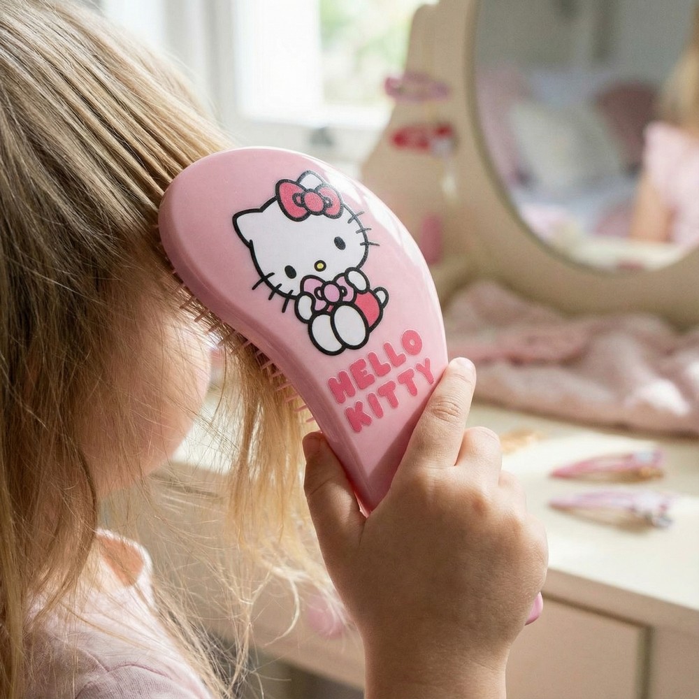 Hello Kitty Hårbørste Lyserød (10 x 20 x 4 cm) | Hello Kitty Børste - Temashop