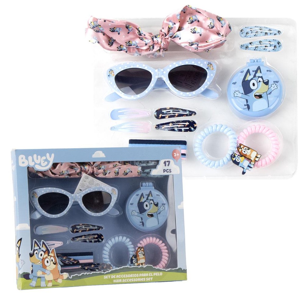 Bluey Hårtilbehørssæt | Bluey Hårclips - Temashop
