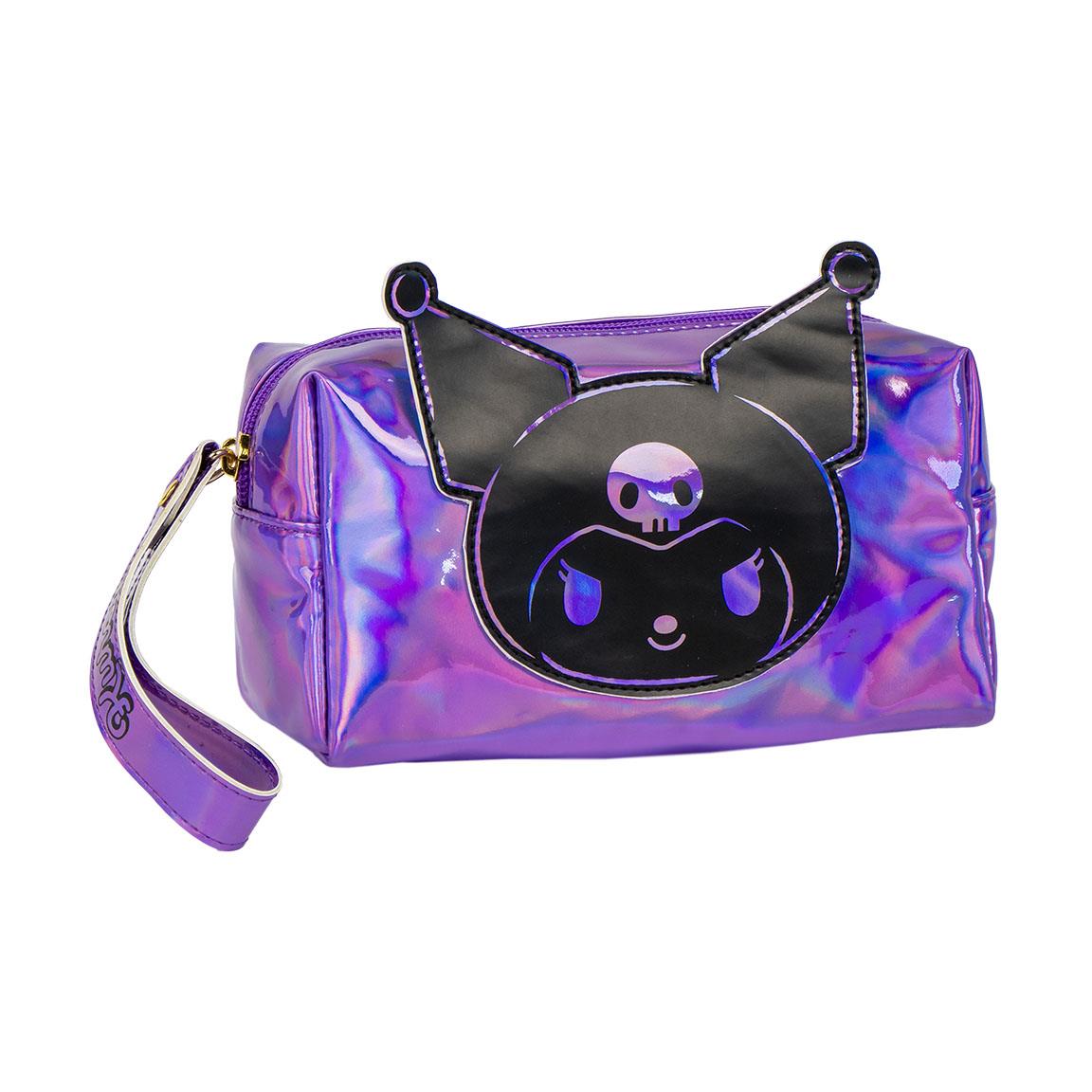 Hello Kitty Kuromi Toilettaske Holografisk (18 x 11 x 8,5 cm) | Hello Kitty Toilettasker & Tilbehør - Temashop