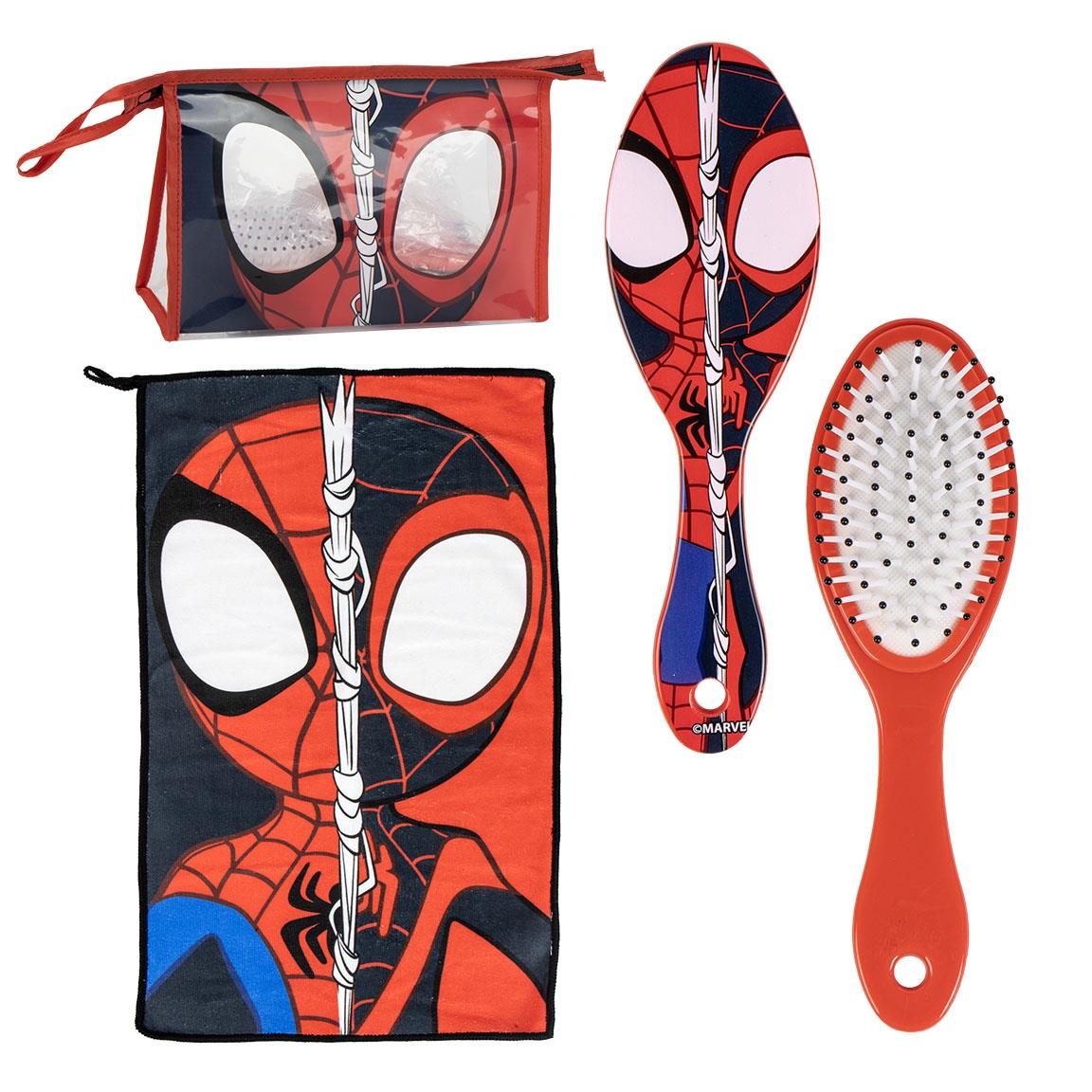 Spiderman Toilettaske Sæt Rød (23 x 15 x 8 cm) | Spider-Man Toilettasker & Tilbehør - Temashop