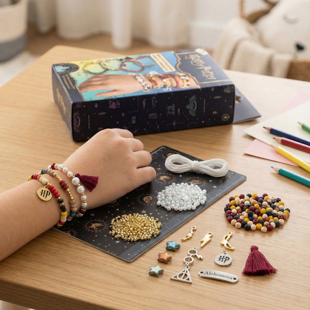 Harry Potter DIY Armbåndssæt (13 x 28,5 x 4 cm) | Harry Potter Smykkesæt - Temashop
