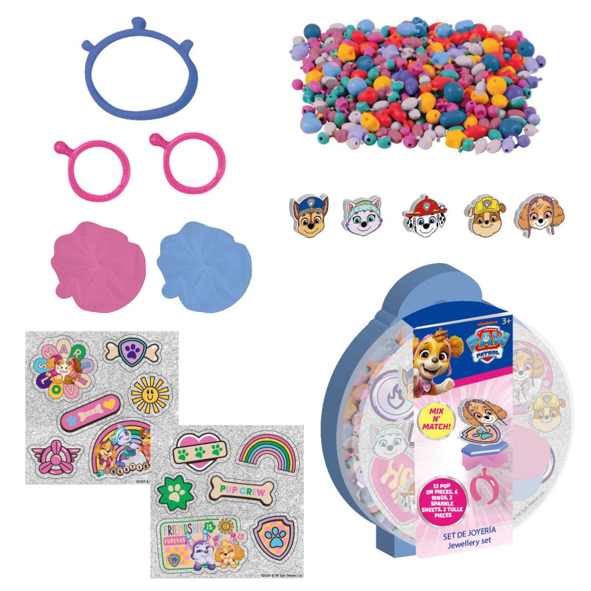 Paw Patrol Perle Smykkesæt (17 x 20 x 5 cm) | Paw Patrol Smykkesæt - Temashop