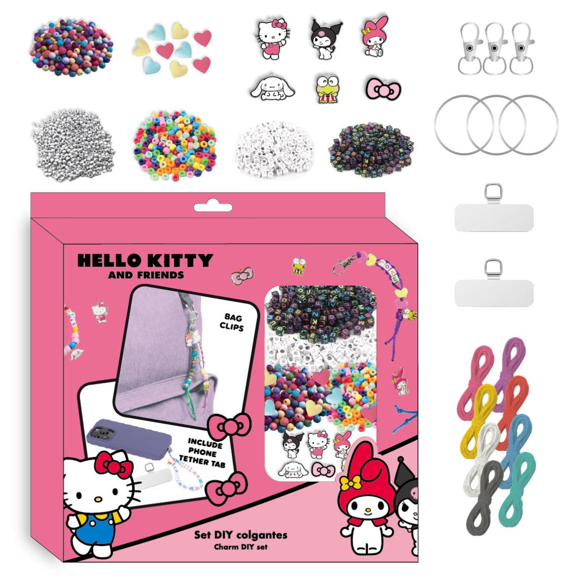 Hello Kitty Perle Smykkesæt (25,5 x 25 x 5 cm) | Hello Kitty Smykkesæt - Temashop